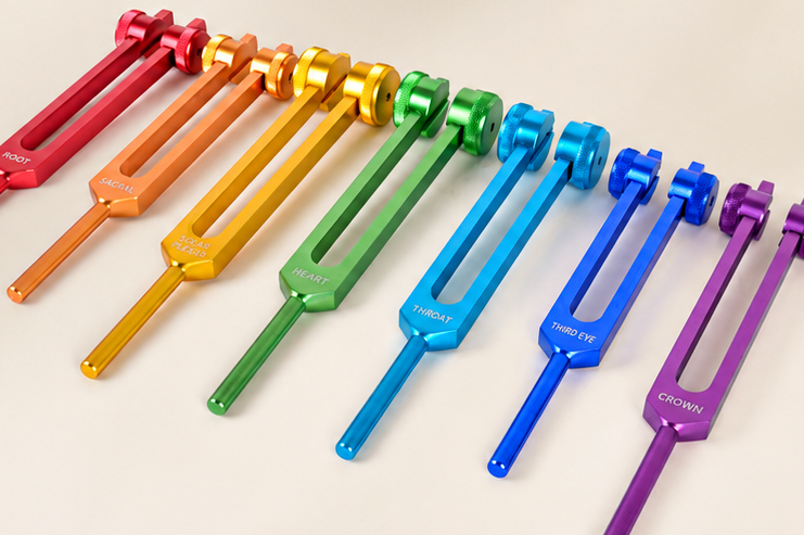 7-Chakra Tuning Fork Set
