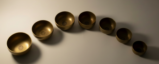 Mini Bronze Singing Bowl Set
